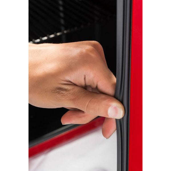 46 L Counter Top Beverage Cooler W/ Glass Door Coca Cola Red