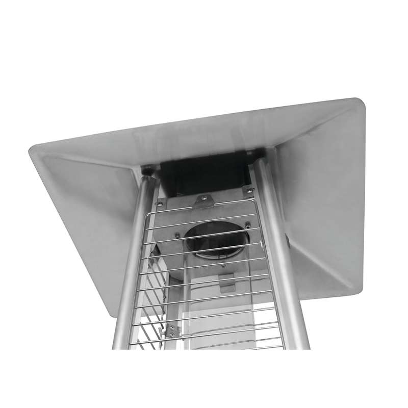 Alva Gas Patio Heater - Designer Quartz-Glass Style
