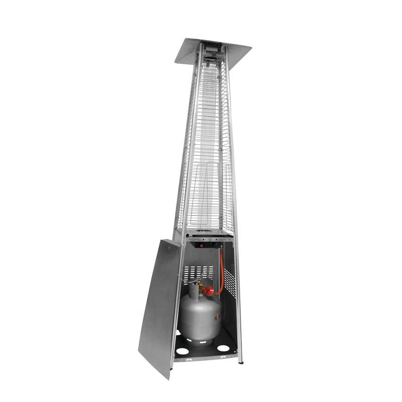 Alva Gas Patio Heater - Designer Quartz-Glass Style