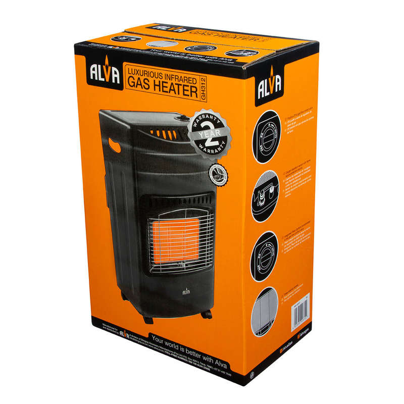 Alva 3-Panel Luxurious Infrared Radiant Indoor Gas Heater