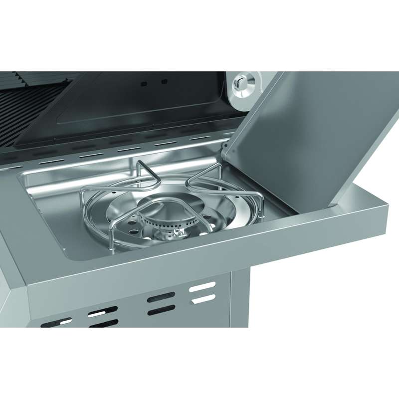 Kalahari 4 Burner Stainless Steel Gas Bbq With Side Burner