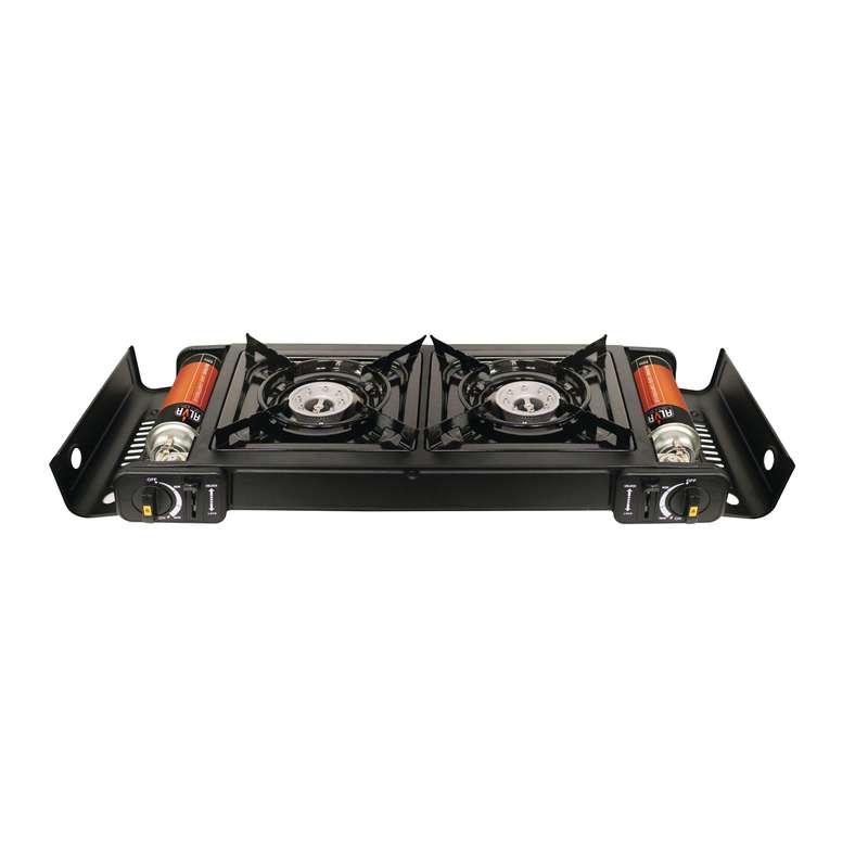 Double Burner Butane Canister Stove