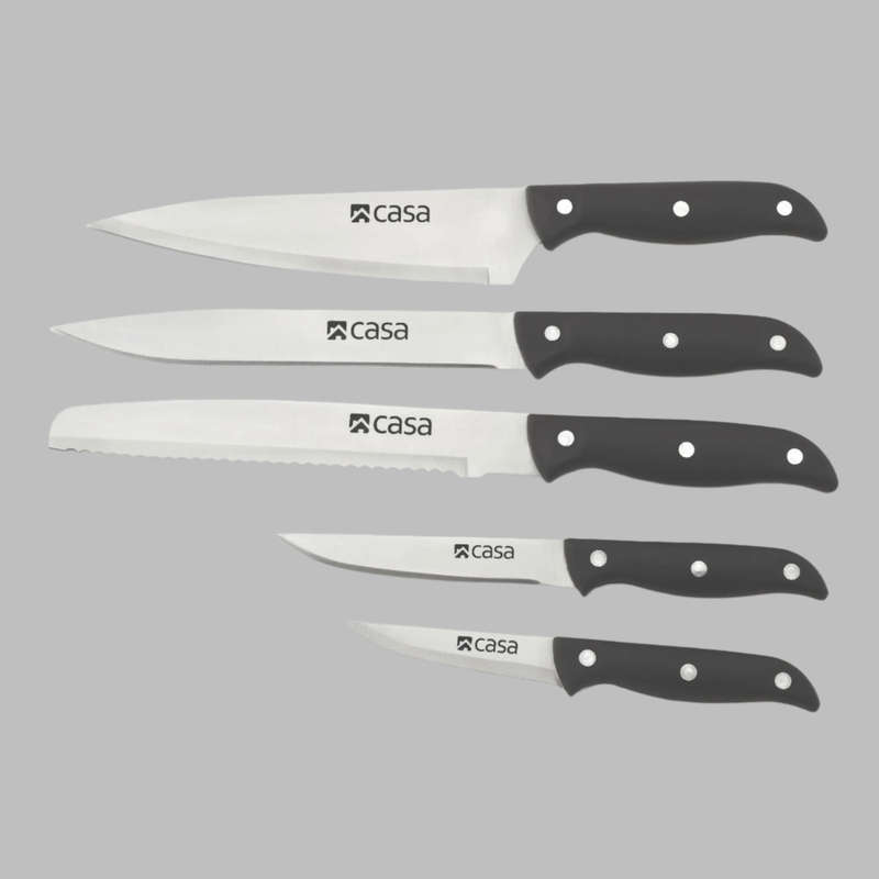 5 Pc Knife Set Verona