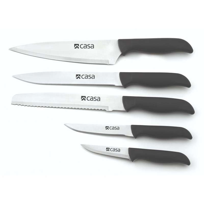 5 Pc Knife Set Genoa