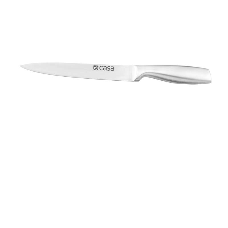 5 Pc Knife Set & Block Steel Palermo