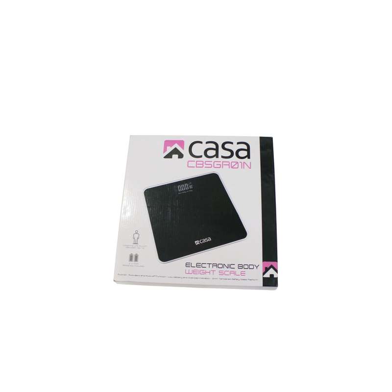 Electronic Bathroom Glass Scale Solid Rounded Corners