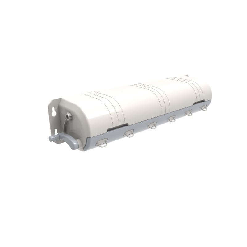 6 Line Retractable Wall Mounted Clothesline
