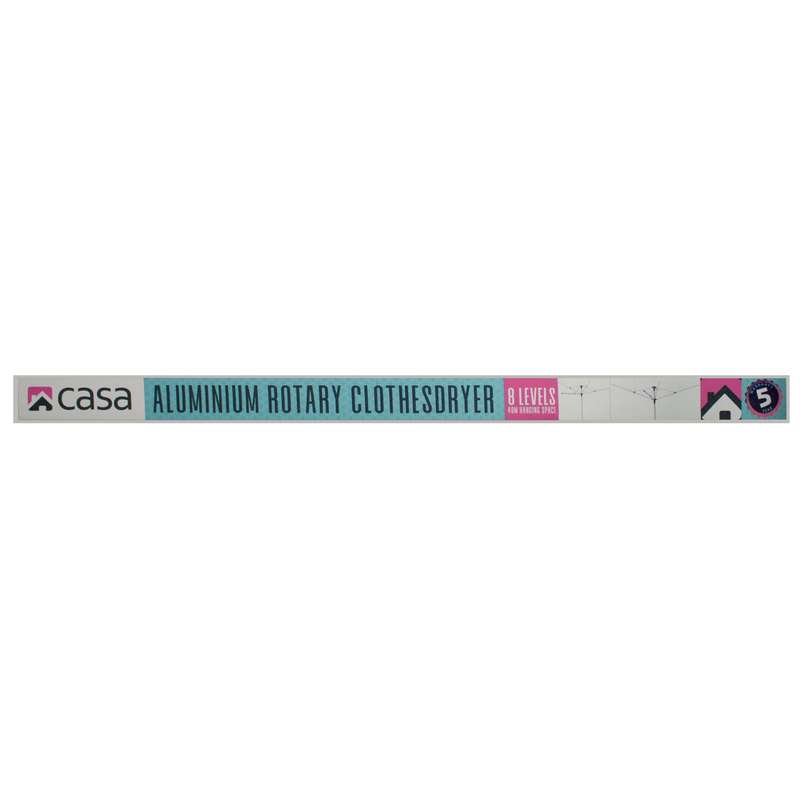 Aluminium Rotary Clothes Dryer 40m Hanging Space