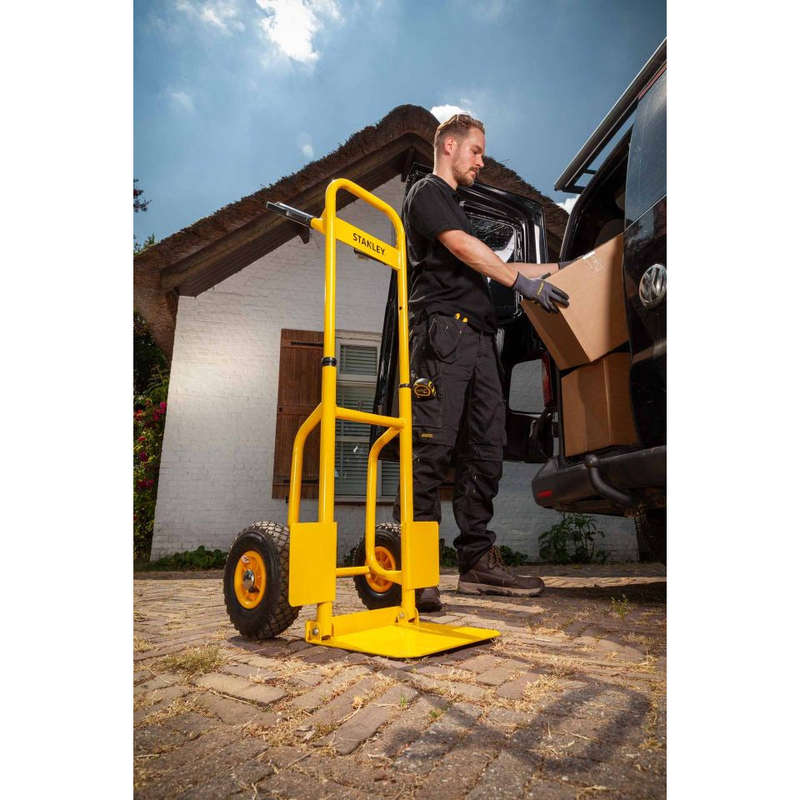 Folding Hand Truck 120 Kg Capacity Steel Ft520