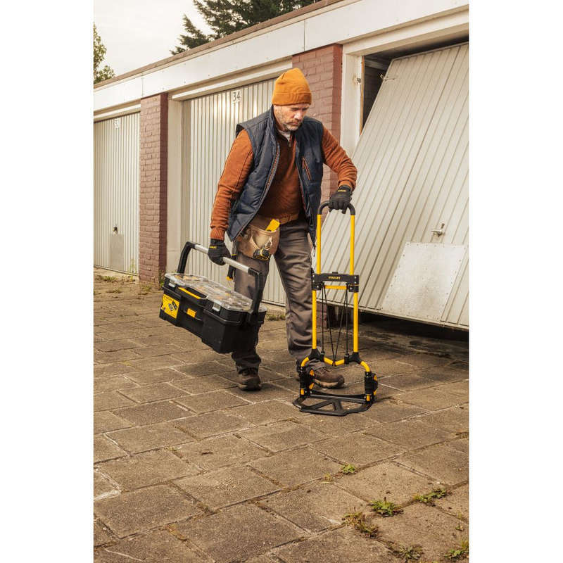 Folding Hand Truck 70 Kg Capacity Steel & Plastic Ft582