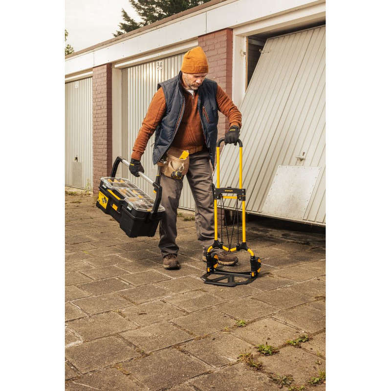 Folding Hand Truck 70 Kg Capacity Steel & Plastic Ft582