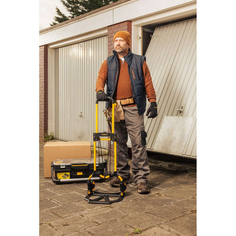 Folding Hand Truck 70 Kg Capacity Steel & Plastic Ft582