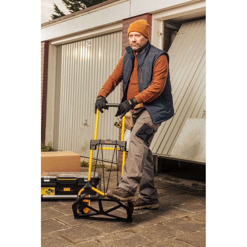 Folding Hand Truck 100 Kg Capacity Steel & Plastic Ft582
