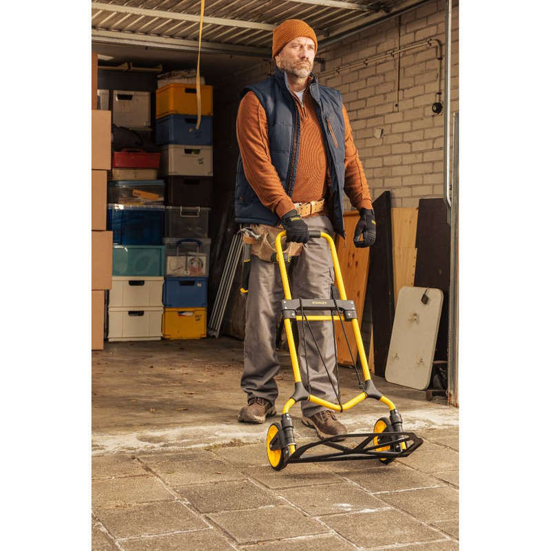 Folding Hand Truck 100 Kg Capacity Steel & Plastic Ft582