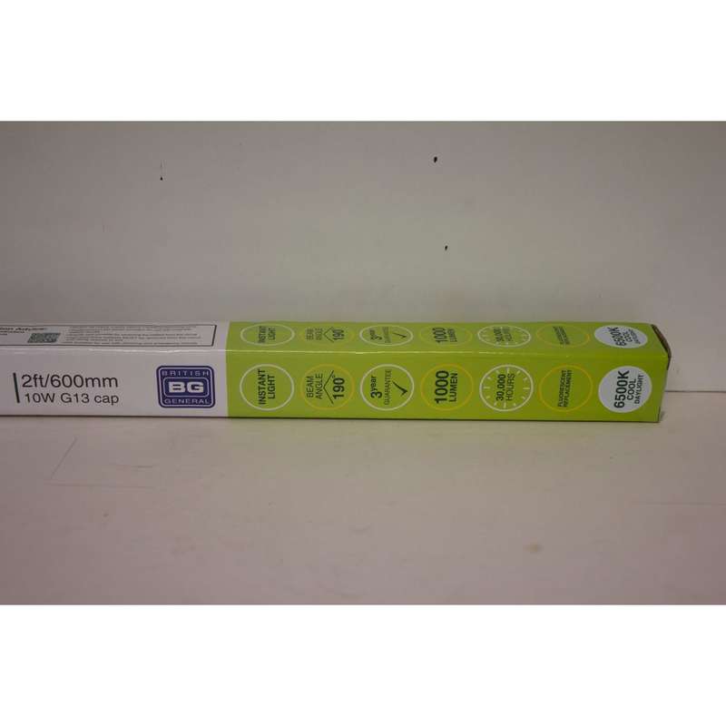 Linear Tube Cool White Led 10 Watt 2 Ft