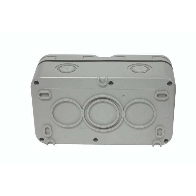 Ip55 Double Unswitched 16 A Sa Outdoor Socket (2 X 3 Pin)