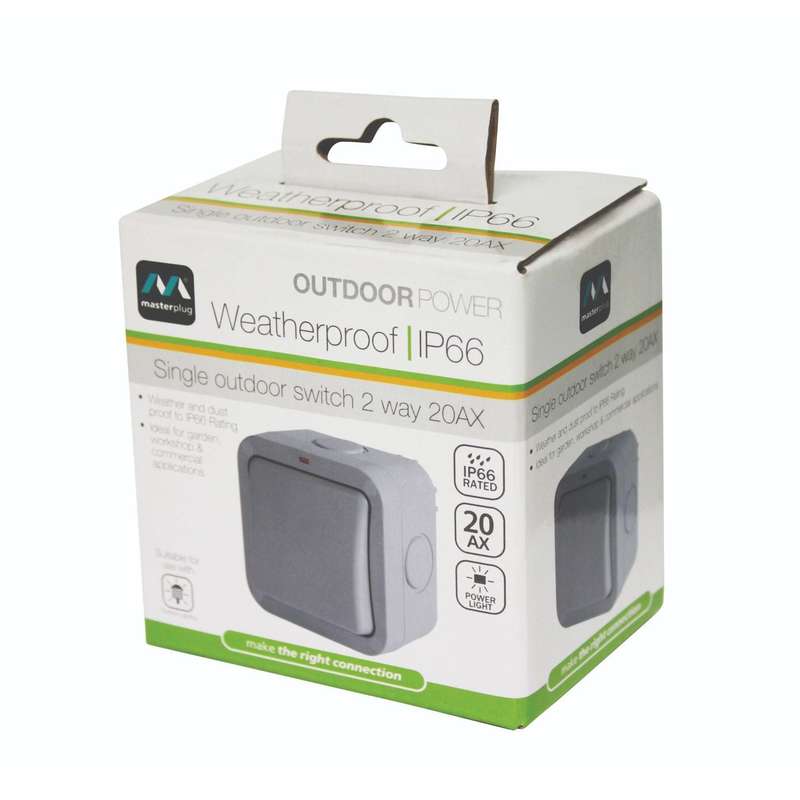 Ip66 Single 2 Way Outdoor Switch
