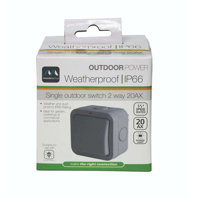Ip66 Single 2 Way Outdoor Switch