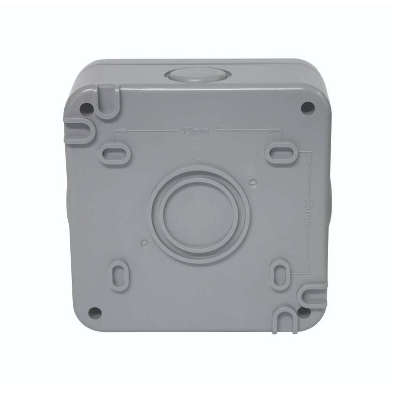 Masterplug Ip66 Heavy Duty Outdoor Square Junction Box