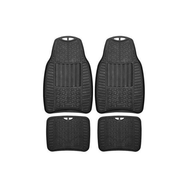 Michelin Car Mat 4Pc Set - All-Weather Rubber