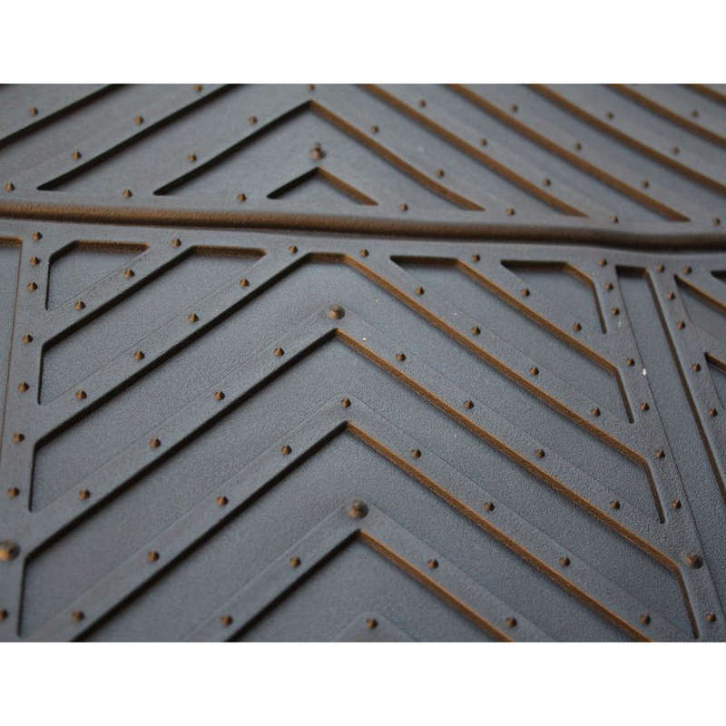 Car Mat 4 Pc Set Deep Trough