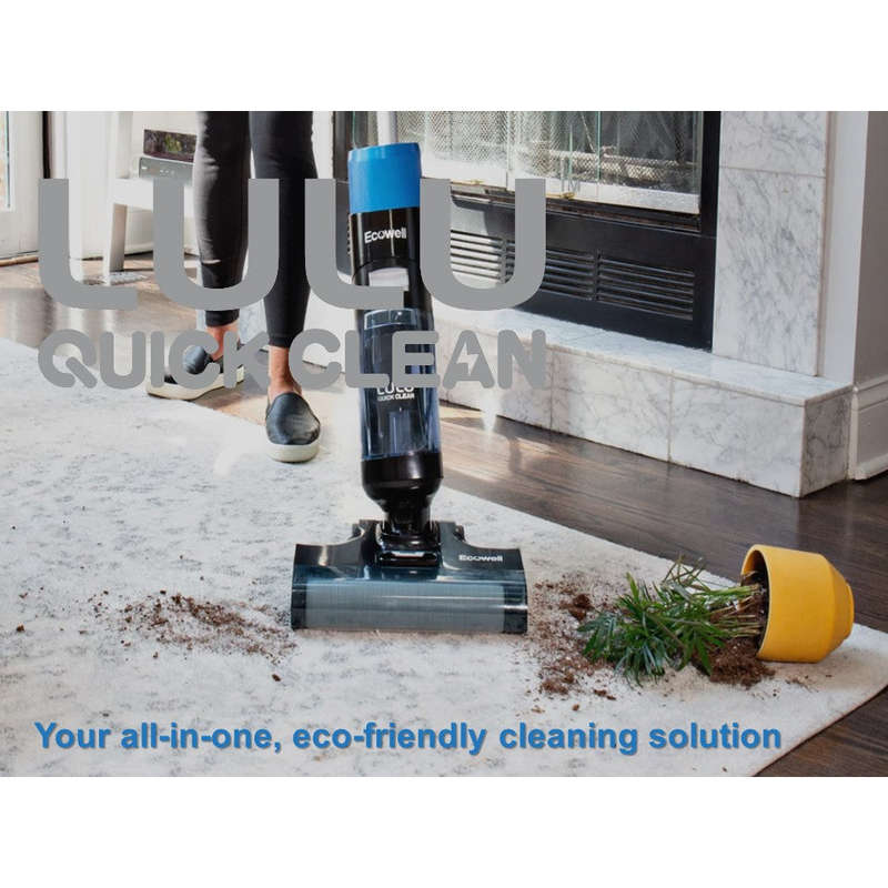 Lulu Quick Clean Cordless Wet/Dry Vacuum & Wash