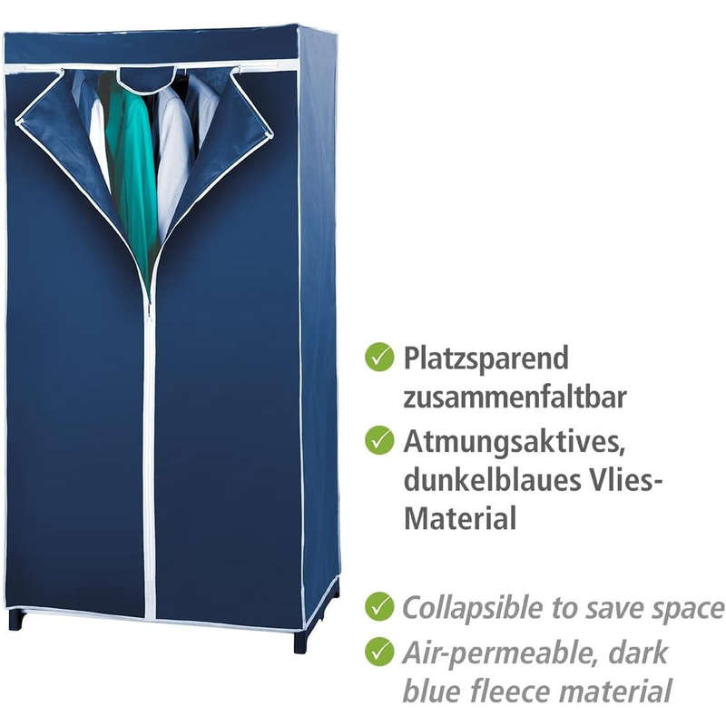 Foldable Wardrobe 50 X75 X150 Air Range Blue