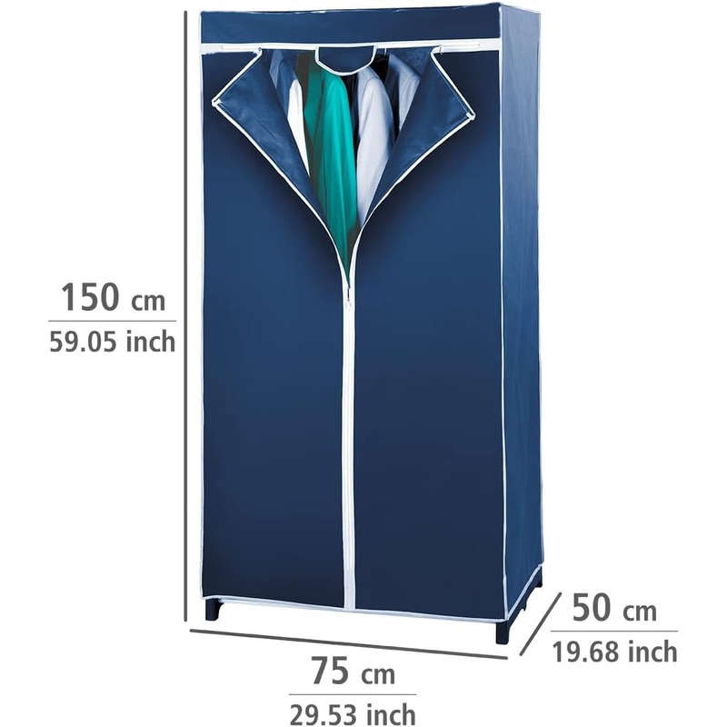 Foldable Wardrobe 50 X75 X150 Air Range Blue