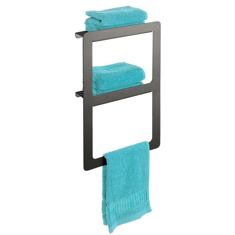 Towel Holder Shelf Duo Montella Aluminium