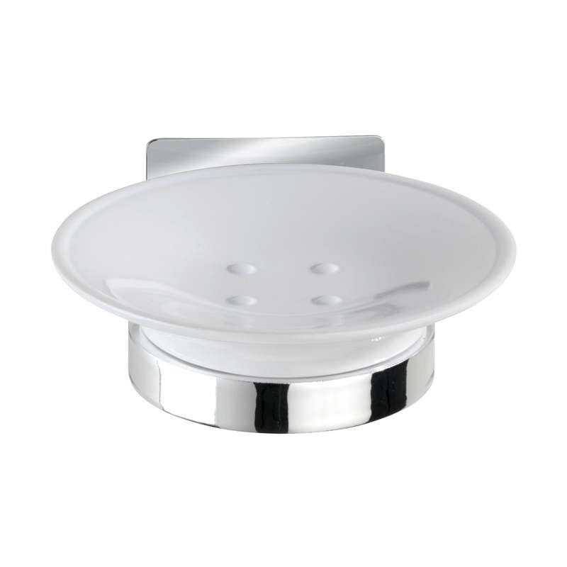 Wenko Turbo-Loc Soap Dish Quadro Range - No Drilling Required