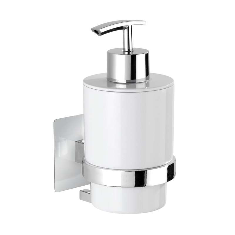 Turbo Loc Soap Dispenser Quadro Range No Drilling Required