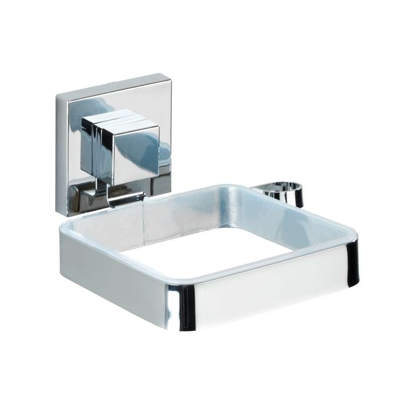 Vacuum Loc Hair Dryer Holder Quadro Range S/Steel No Drilling