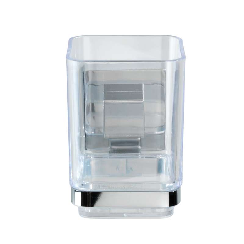 Vacuum Loc Toothbrush Tumbler Quadro Range S/Steel No Drilling