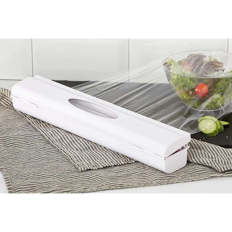 Foil / Cling Wrap Dispenser Cutter 1 Click White