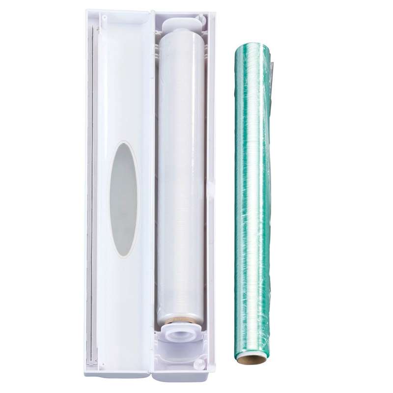 Foil / Cling Wrap Dispenser Cutter 1 Click White