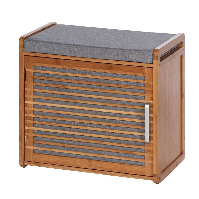 Shoe Cabinet & Seat Bahari Grey