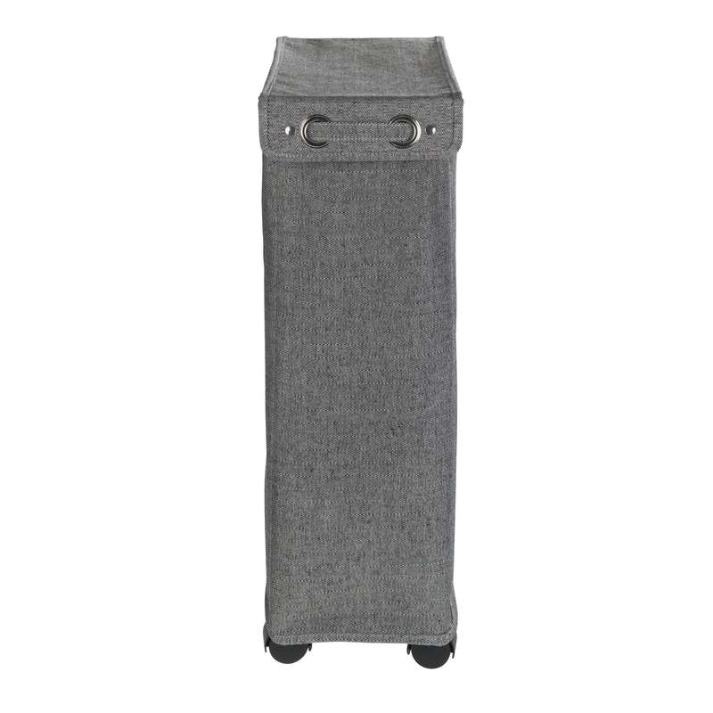 Laundry Basket 43 L With Lid Corno Prime Black White
