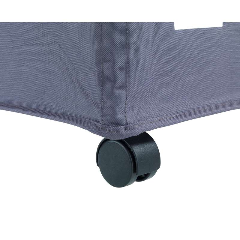 Laundry Basket 116 L 3 Compartment Trivo Grey