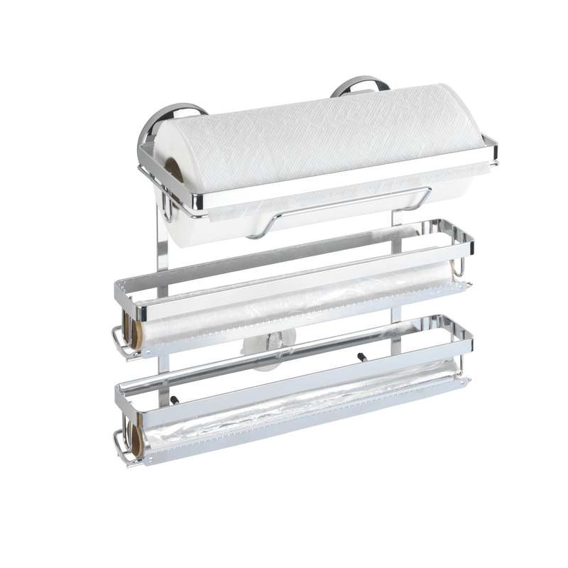 Wenko Magic-Loc Kitchen Roll Holder - Trio - No Drilling