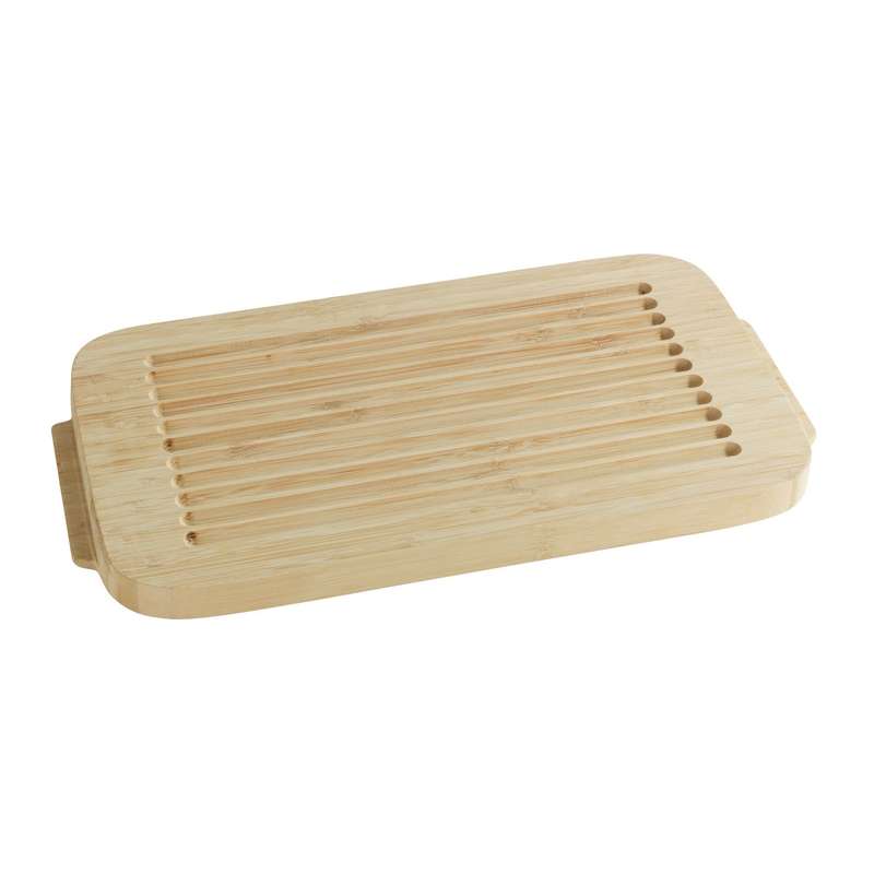 Wenko Derry Bread Box - Bamboo Lid & Integrated Cutting Board