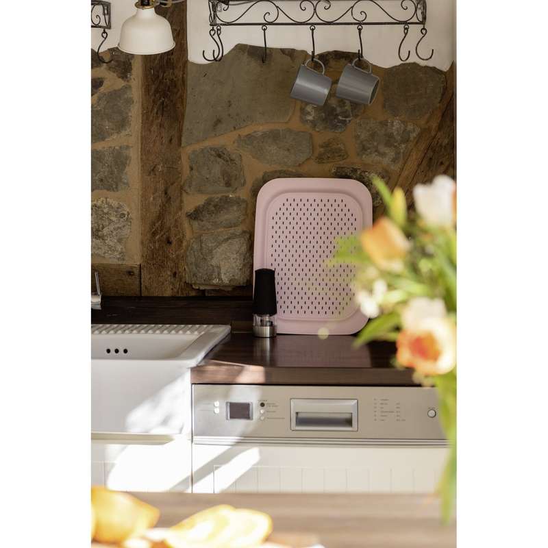 Serving Tray Anti Slip 31 X2 X42 Pink