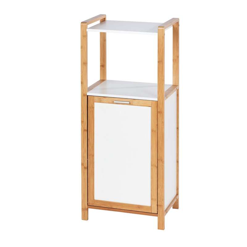Shelf Unit W/ Laundry Basket Finja Bamboo