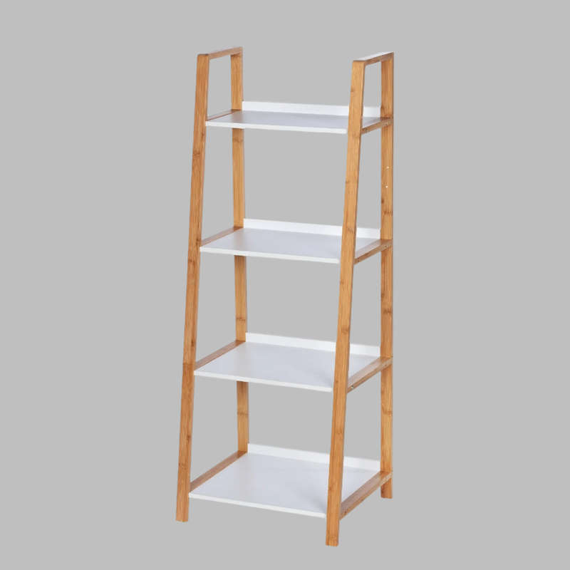 4 Tier Shelving Unit Finja Bamboo