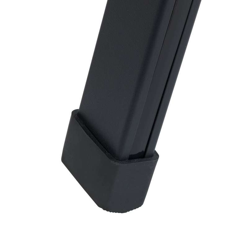 Wenko Folding Step Ladder Aluminium - 3 Steps - Black