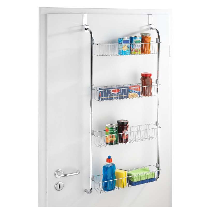 Wenko Door-Mounted Rack With 4 Compartments