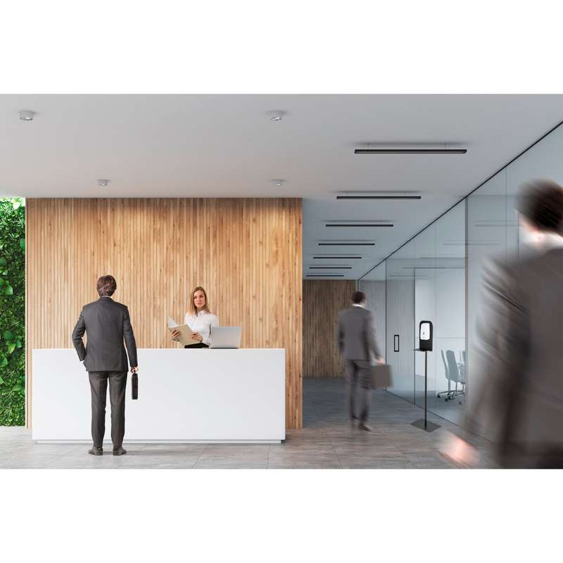 Disinfectant Stand Large Black Matt