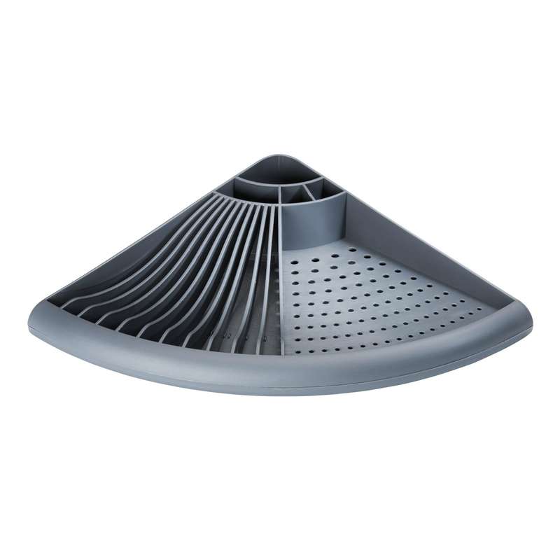 Corner Dish Rack Cornio Grey