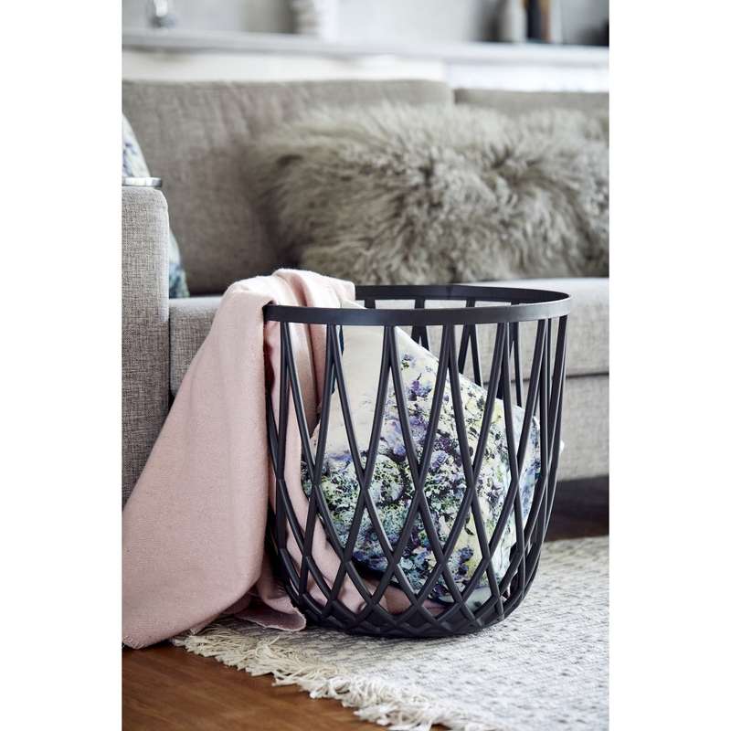 Wenko Bathroom Stool / Laundry Basket - Omio - Anthracite