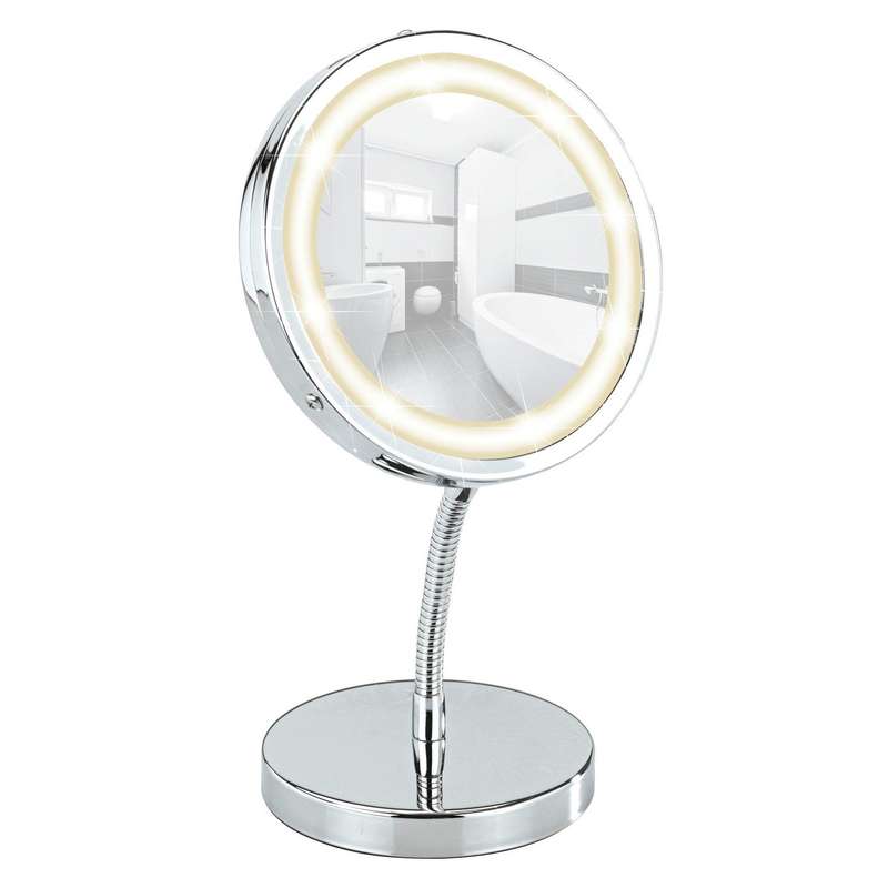 Wenko Led Standing Cosmetic Mirror - Brolo Range