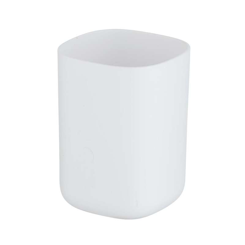 Wenko Toothbrush Tumbler - Davos - White Matte